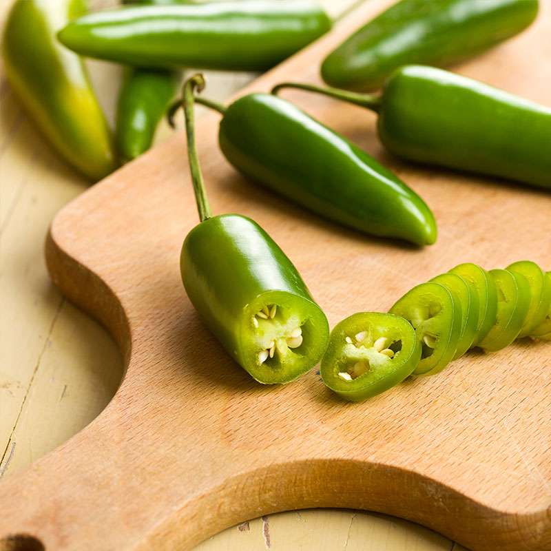 Promoción de noviembre 2025 de pizzeria alberobello. Jalapeño fresco de la promoción de noviembre 2025 de pizzeria alberobello