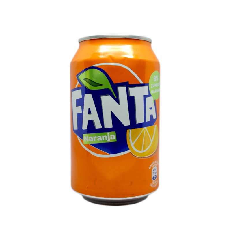 Fanta naranja 33cl.