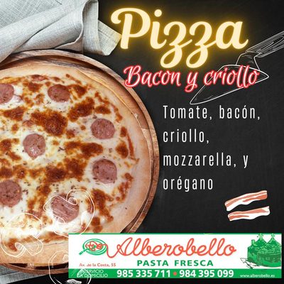 Bacon y criollo