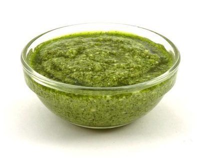 Lasaña de pesto