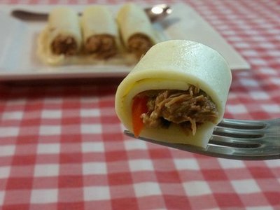 Canelones de carne