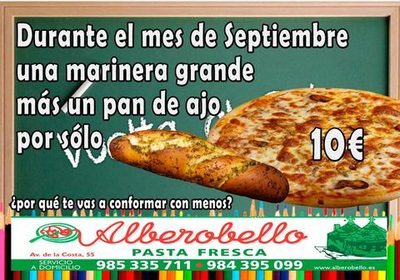 Promoción de septiembre 2019