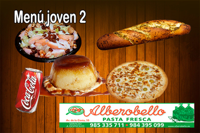 Menú joven 2